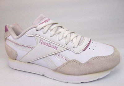 Reebok Royal Glide Running Shoes Women Size 5.5  White Leather Training Sneakers