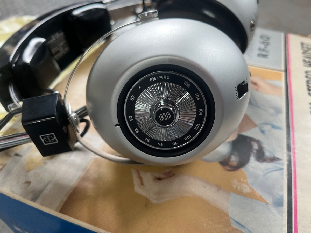 Vintage panasonic rf-60 headphones fm stereo | eBay