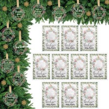 30 Sets Christmas Thank You Ornaments Gifts for Coworkers Employee Appreciati...