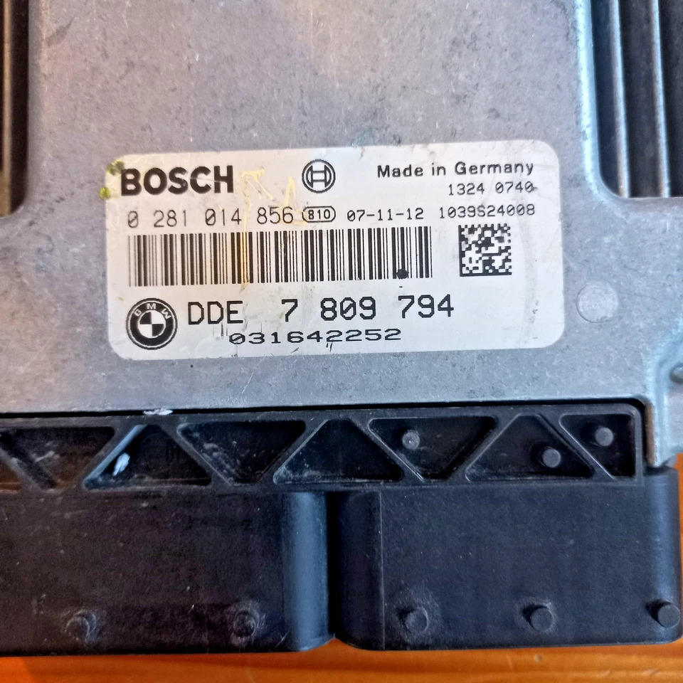 CALCULATEUR MINI COOPER 1.6 D -DÉCODÉ- BOSCH EDC16C35 0281014856 / DDE 780794 - Photo 2/2