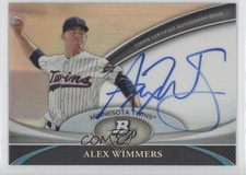 2011 Bowman Platinum Prospect Auto Alex Wimmers #BPA-AW Auto 0j6