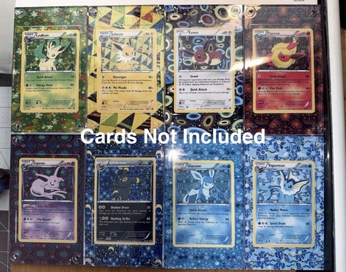 Eeveelution FULL SET Black & White Promo BW87 - BW94 Extended Art Cases X8