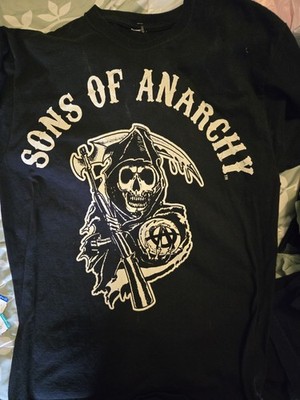 Sons of Anarchy Men's Graphic T-Shirt Reaper Rocker Style XL