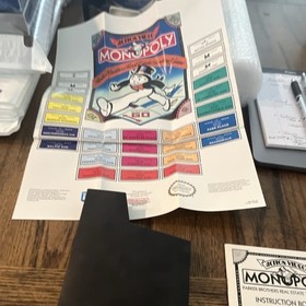 Parker Brothers Monopoly Nintendo NES NTSC-U/C w/ Box, Manual & Map 1991