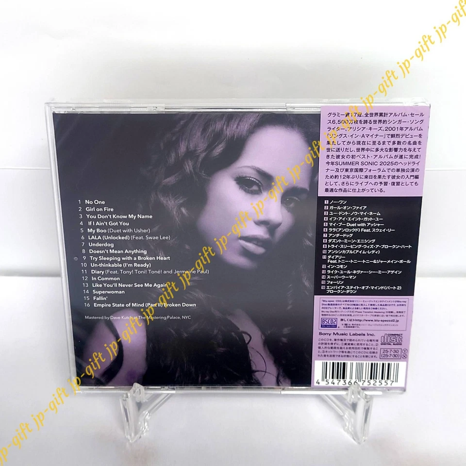 Alicia Keys The Best Of Alicia Keys Japan Music CD - Image 2 of 3