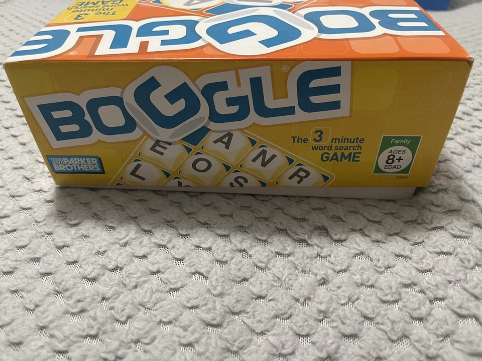 BOGGLE The 3-Minute Word Search Board Game Hasbro 2005 Parker Brothers - Image 2 of 4