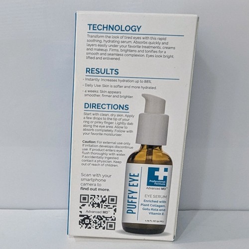 Puffy Eye Serum - 1.75 fl. (52 ml) - Advanced Clinicals