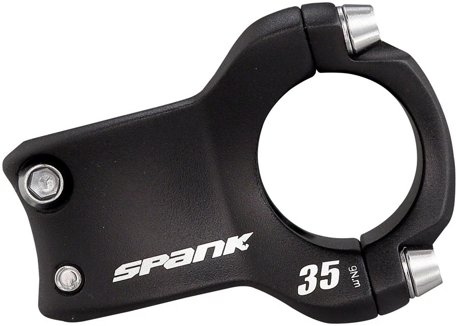 Spank Spike Race 2 Aluminum MTB Stem 35mm, 31.8mm Clamp, Short-Travel, Black - Image 4 of 4