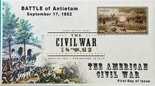 BDAOCITW KSC Cachets 4665 Civil War 1862 Antietam