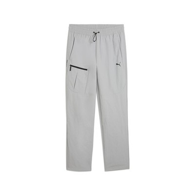 PUMA Pumatech Relaxed Cargo Pants Mens Grey Casual Athletic Bottoms 68804663
