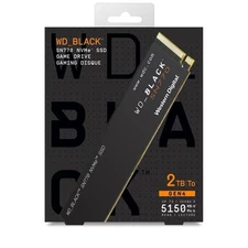 New WD_Black SN770 NVMe SSD Game Drive 2TB GEN4 5150 MBs