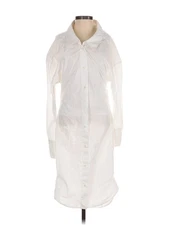 J.W. Anderson Women White Casual Dress 2