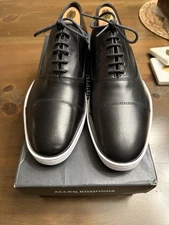 MINT Allen Edmonds Park Avenue Men's Oxford Dress Sneakers 11 D BLACK