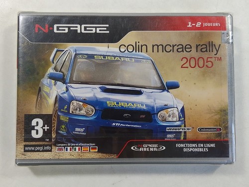 Colin McRae Rally 2005 N-GAGE – Neuf Sous Blister France