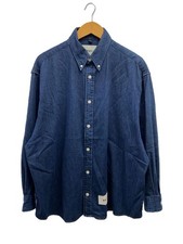 WTAPS Long Sleeve Shirt 2 Cotton Navy 232BRDT SHM03