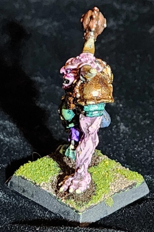 GW Citadel Champions of Chaos Painted Champion of Nurgle - OOP - Image 4 of 4