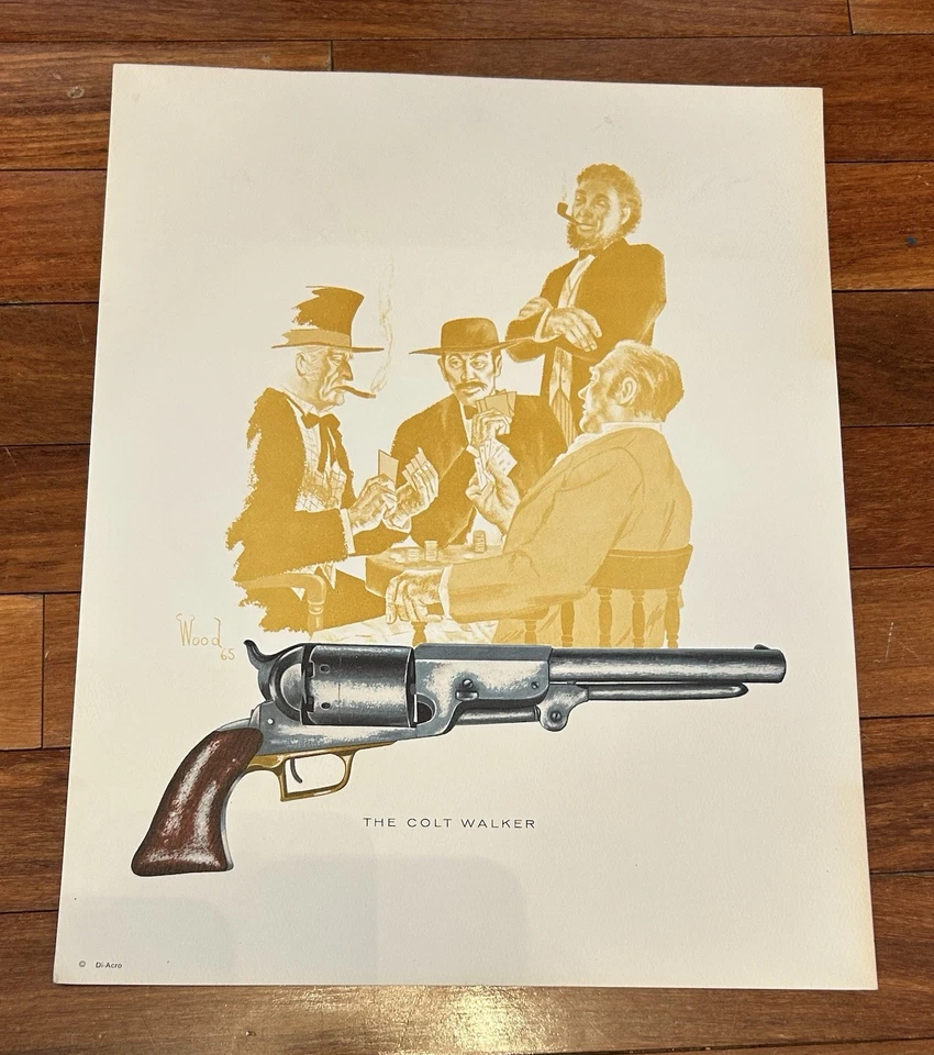 Di-Acro Firearm Colt Rifle Harpers Ferry Guns Art Prints by Paul Wood 1964-1965 - Image 2 of 4