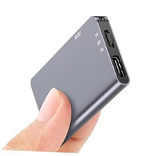 Magnetic Voice Activated Recorder - 40 Hours Continuous Recording Device 64GB