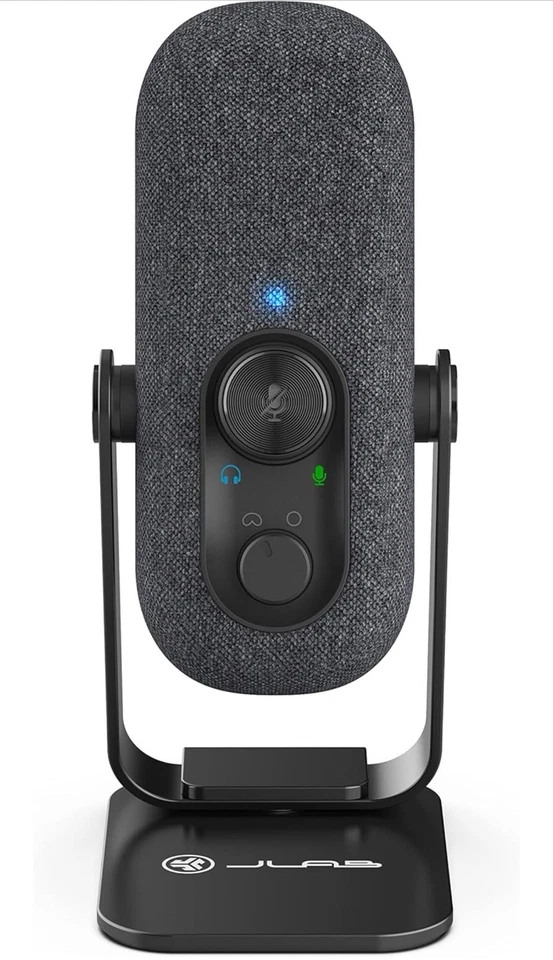 NIB - JLab Go Talk USB Desktop Microphone - 2 Directional Pattern Modes - Image 2 of 4