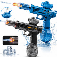 Electric Water Gun for Kids Adults Automatic Squirt Gun Fully Auto Water Blaster