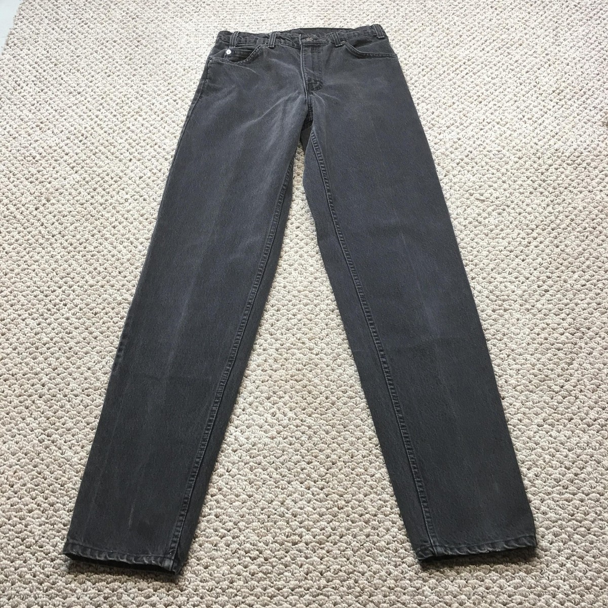 Levis 550 Black W36×30 Made in USA Levis 90's 36x30 Levi's 550 Relaxed Fit Tapered Black Jeans