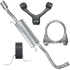 Endschalldämpfer Auspuff Endtopf für Audi A4 B5 1.6 Stufenheck Kombi Avant