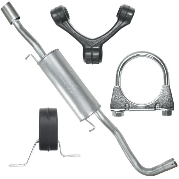 EndschalldäMpfer Auspuff Endtopf FüR Audi A4 B5 1.6 Stufenheck Kombi Avant-image