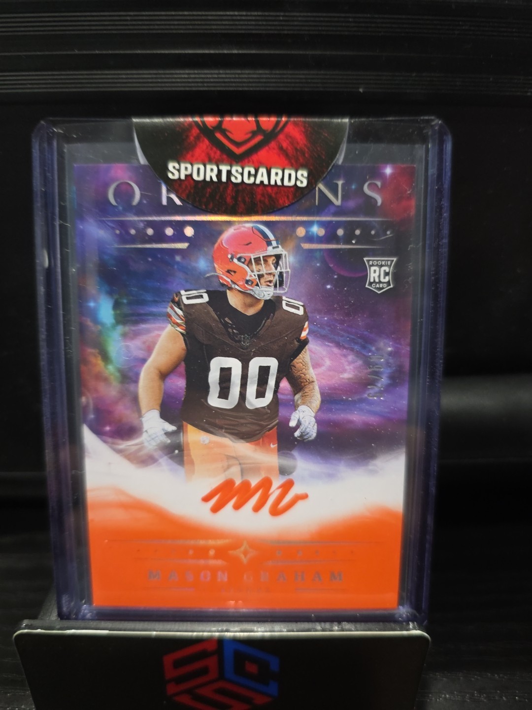 2025 Panini Origins - Rookie Autographs Mason Graham #RA-MGR Orange /75 (AU, RC)