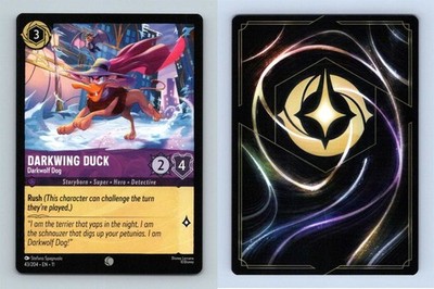 Darkwing Duck #43/204 Disney Lorcana Winterspell 2026 Common TCG Card