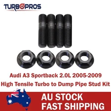 High Tensile Turbo to Dump Pipe Stud Kit For Audi A3 Sportback 2.0L 2005-2009