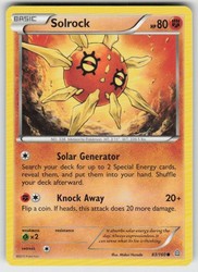 Solrock 83/160 XY - Primal Clash Common