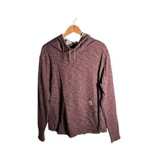 Carhartt Hoodie Women's Size 2XL Purple Logo Pullover Slightly Fitted Sweatshirt