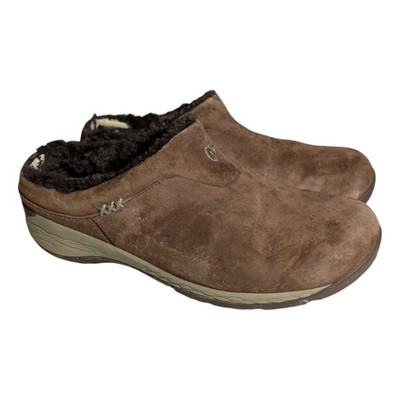 Merrell Encore Q2 Ice Clogs Women's Size 11 Shearling Fur Lined Shoes J00786