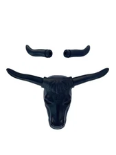 Roping Calf Head Steer Dummy Practice Kit Two Pair of Detachable Horn