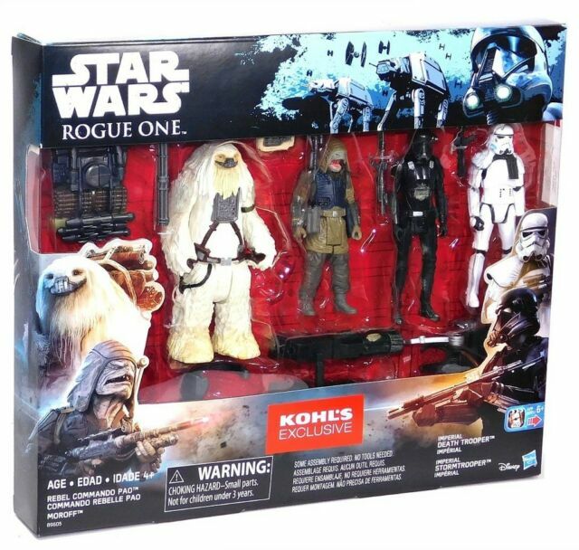 star wars rogue one deluxe figurine set