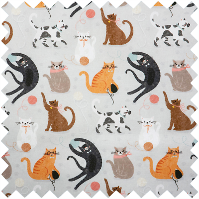 HobbyGift Knitting Bag Cats Storage Crafts Gifts