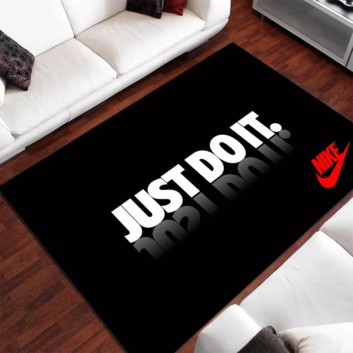 Tapis Nike, Just do it, tapis à chaussures, tapis à baskets, tapis de style  urba