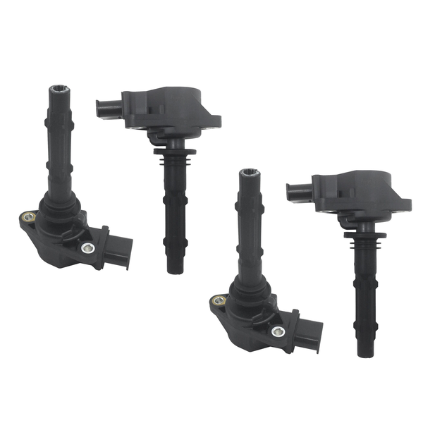 Original Hajus 4X ZüNdspule 4-Polig Mercedes W203 W204 W211 W212 W221 R171 V6 V8-image