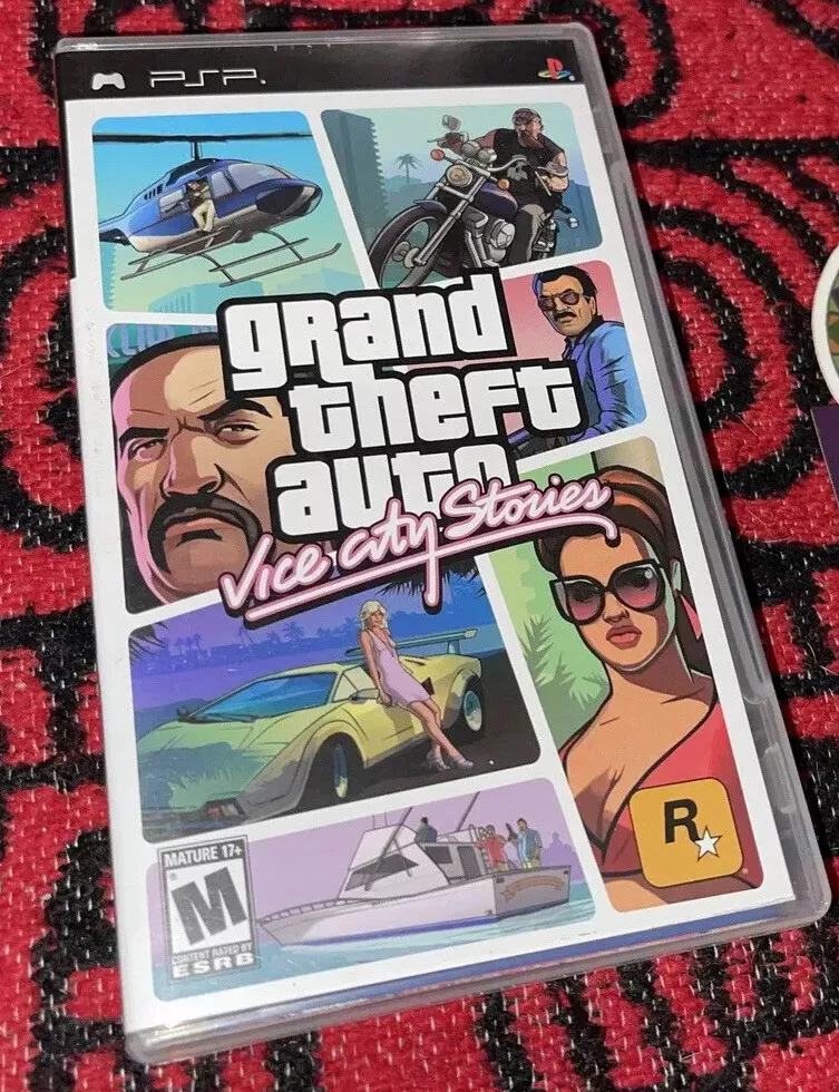 JOGO PSP GTA VICE CITY STORIES - USADO