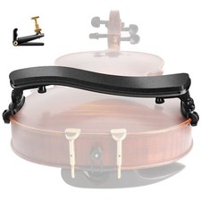 Violin Shoulder Rest for 4/4-3/4 Violins Ergonomic Violin Chin Rest Collapsib...