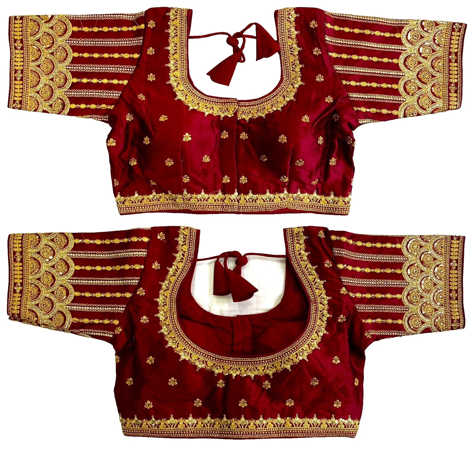 Handmade Silk Floral Tops for Women