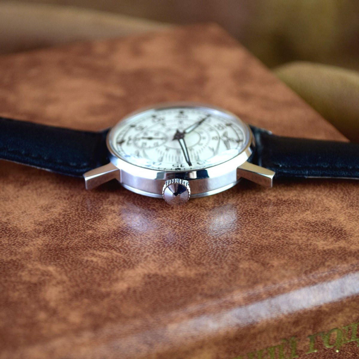 Soviet Watch Pobeda Pilot Wings ZIM Men`s Mechanical MILITARY