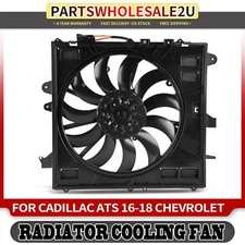 Engine Radiator Cooling Fan w/Brushless Motor for Chevy Camaro 16-20 Cadillac