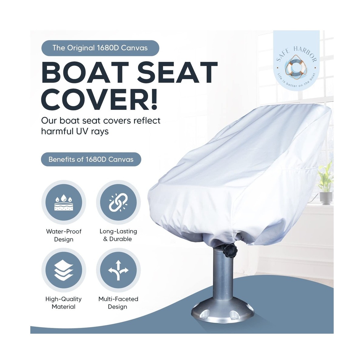 Pontoon Chair Covers Waterproof Safe Harbor 1680D Waterproof Pontoon pontoon-chair-covers-waterproof-safe-harbor-1680d-waterproof-pontoon