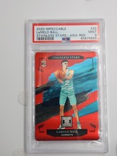 LaMelo Ball 2020-21 Panini Impeccable  Stainless Stars RC PSA 9 MINT