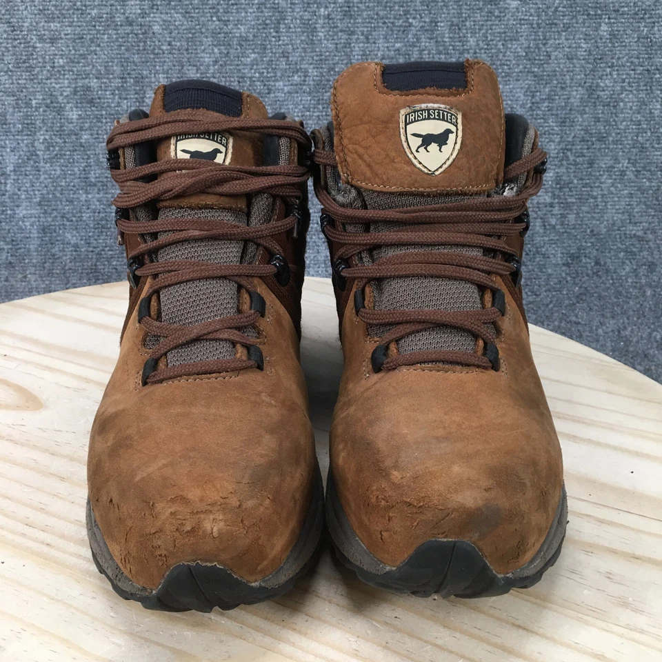 Irish Setter Boots Mens 8 Cascade 5" Waterproof Brown Leather Vibram Round Toe - Image 4 of 4