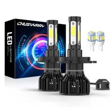 For Suzuki Sv650s Led White Xenon 6000k High Low Beam Headlight Bulbs 1999-2006