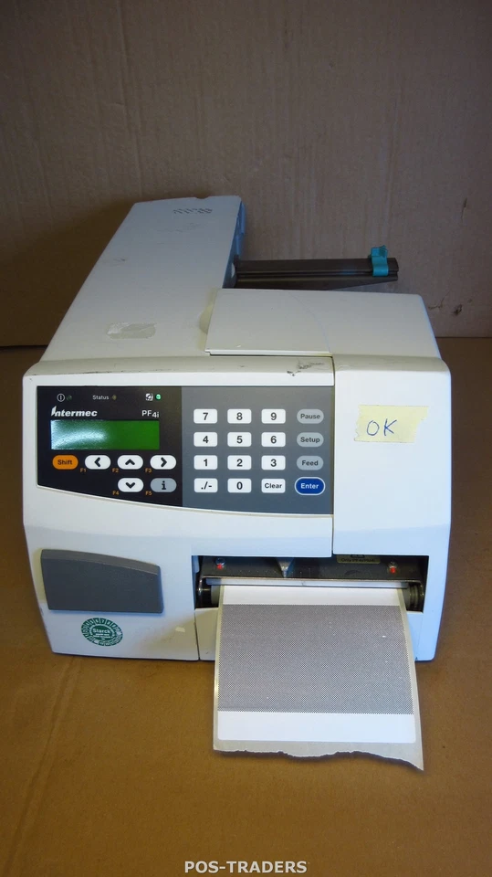 Intermec PF4I Network USB Thermal 203Dpi 104mm Label Printer PRINT OK - NO COVER