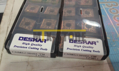 10PC/box New DESKAR CNMG120404-TM LF9011