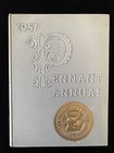 1957 “Pennant Annual” Elkhart High School Yearbook, Elkhart, Indiana — photo 1